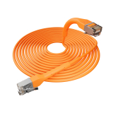 Broadbe cable de conexión delgado 10G naranja 8m