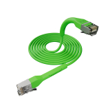 Broadbe cable de conexión delgado 10G verde 2m
