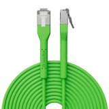 Broadbe cable de conexión delgado 10G verde 8m