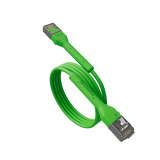 Broadbe cable de conexión delgado 10G verde 2m 12 unid.