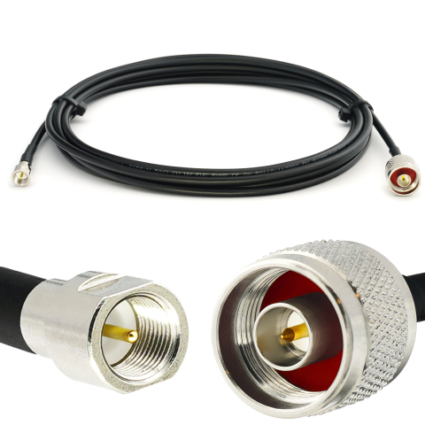 FME macho a FME macho 50cm RG58/U cable coaxial