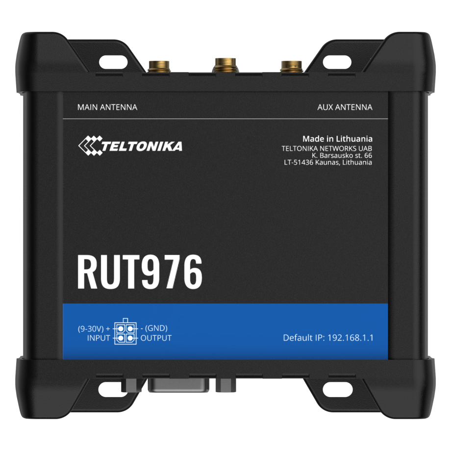 Teltonika Enrutador RUT976 Redcap 5G
