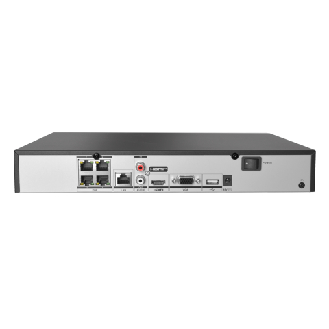 HikVision PoE NVR de 4 canales 1U 4K DS-7604NXI-K1/4P(D)