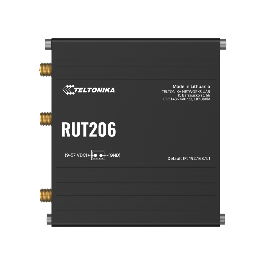 Teltonika RUT206 enrutador 4G industrial