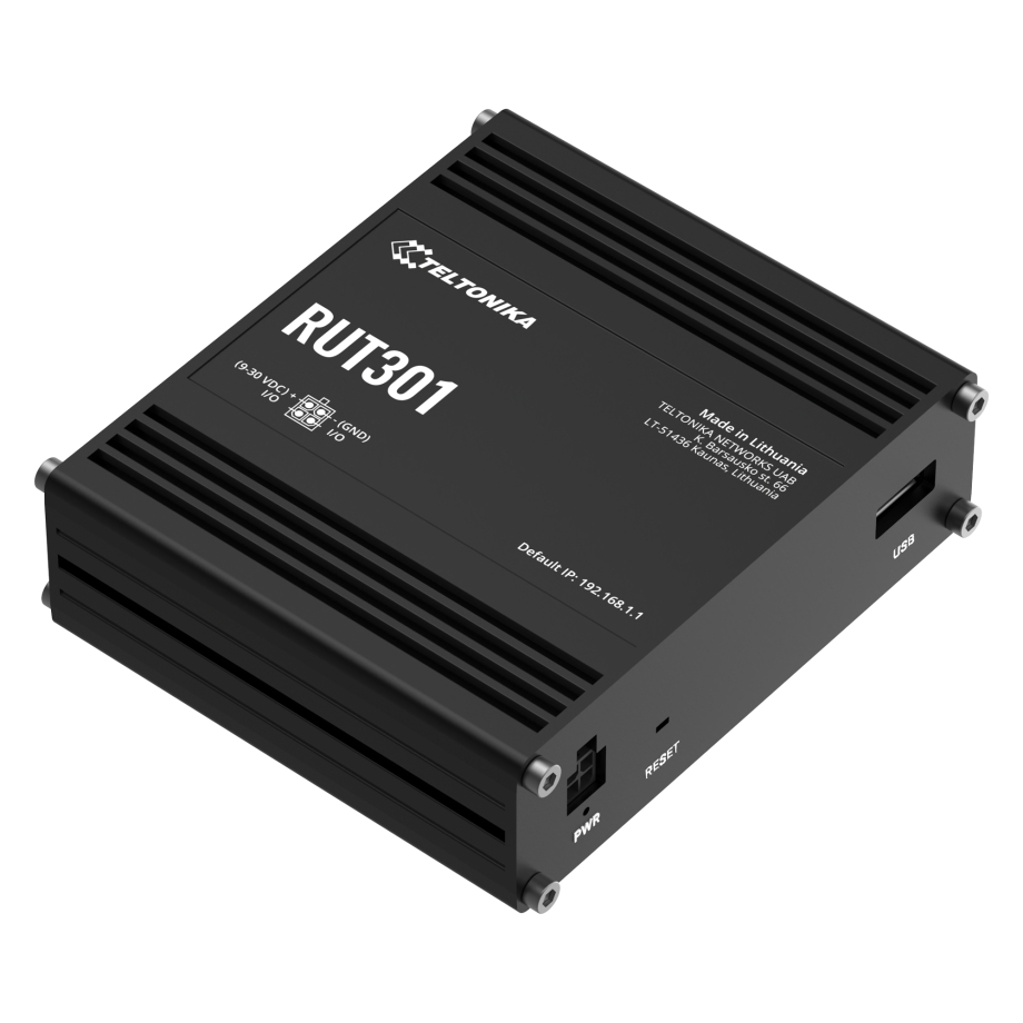 Teltonika RUT301 enrutador Ethernet industrial