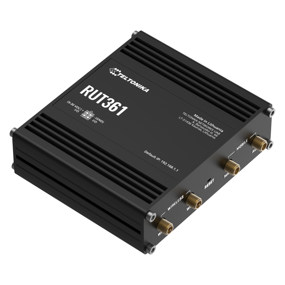 Teltonika RUT361 enrutador 4G industrial