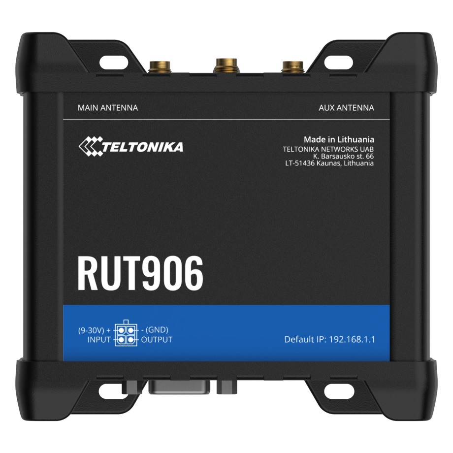 Teltonika RUT906 enrutador 4G LTE