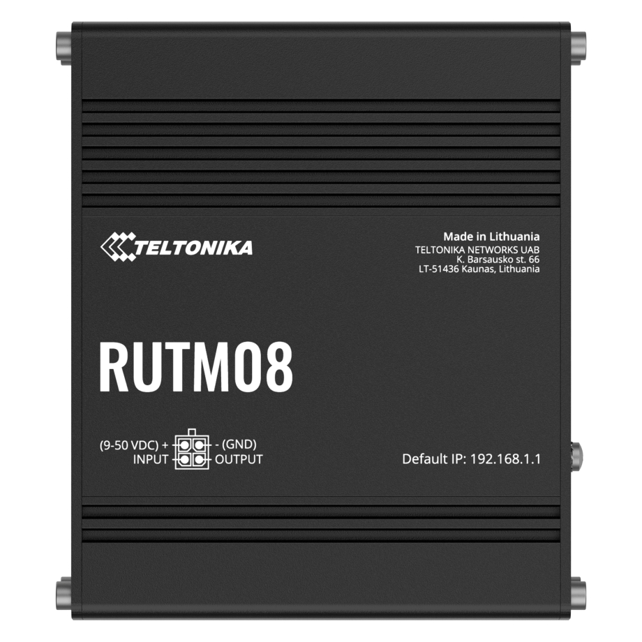 Teltonika RUTM08 Router industrial con cable