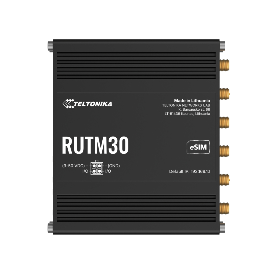 Teltonika RUTM30 Enrutador 5G compacto