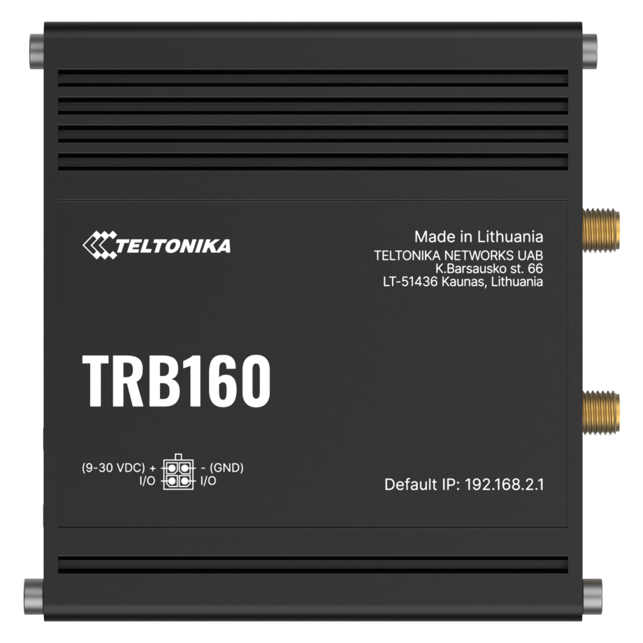 Teltonika TRB160 Puerta de enlace LTE Cat6 IoT