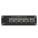 Teltonika TSW101 Conmutador PoE+ para automoción