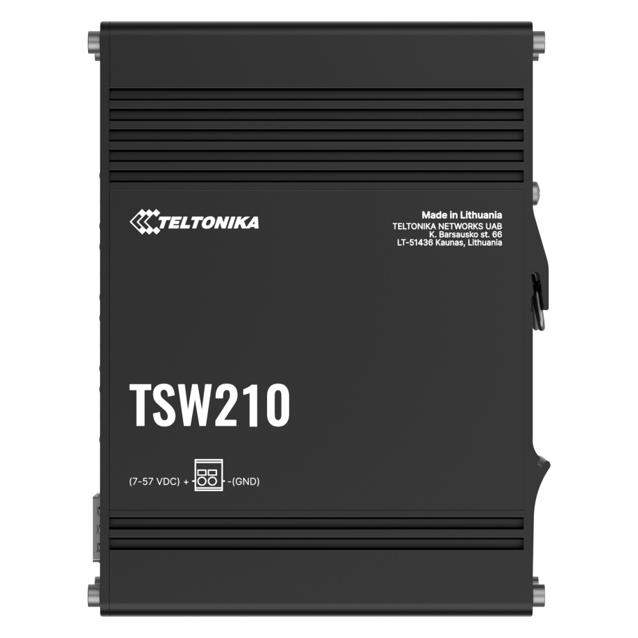 Teltonika TSW210 Conmutador Ethernet industrial