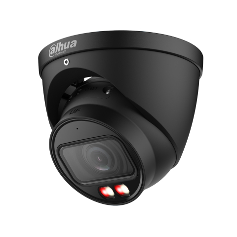 Dahua 4MP Dual Light Cámara de Eyeball IPC-HDW2449T-ZS-IL, negra