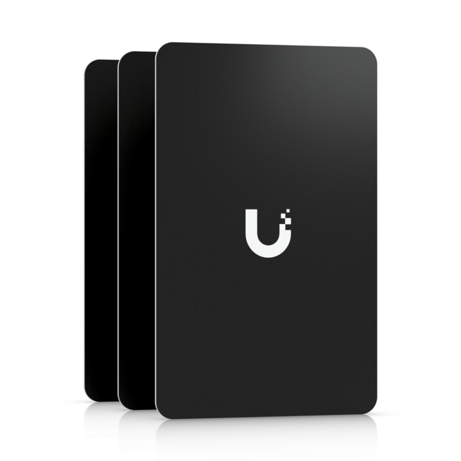 Ubiquiti tarjetas de acceso negras (paquete de 10)