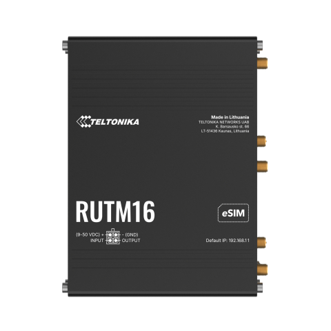 Teltonika Enrutador RUTM16 LTE Cat6