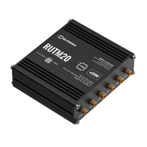 Teltonika RUTM20 router 5G ultracompacto