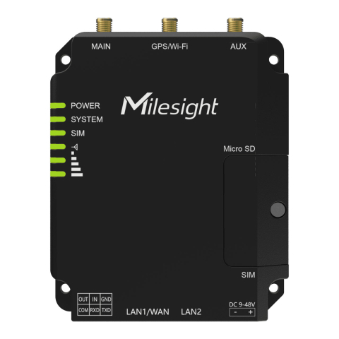 Milesight UR32 Pro Router PoE Industrial 4G LTE