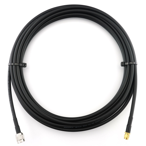TNC macho a SMA macho 20m cable coaxial — HF240 (equivalente a LMR240)