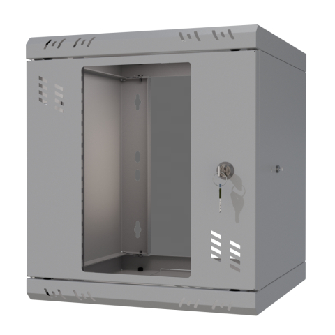 Armario rack 10", puerta de cristal